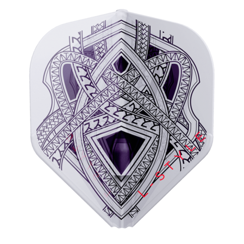 L-Style L-Style EZ L1 Mike de Decker Type B White Mix - Dart Flights
