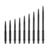 KOTO Tapered Grip Dart Points Black