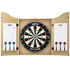 KOTO KOTO Darts Centre - kabinett mit Dartscheibe und 6 Steel Dartpfeile