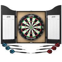 KOTO Darts Center – Dartscheibenschrank mit Dartpfeilen