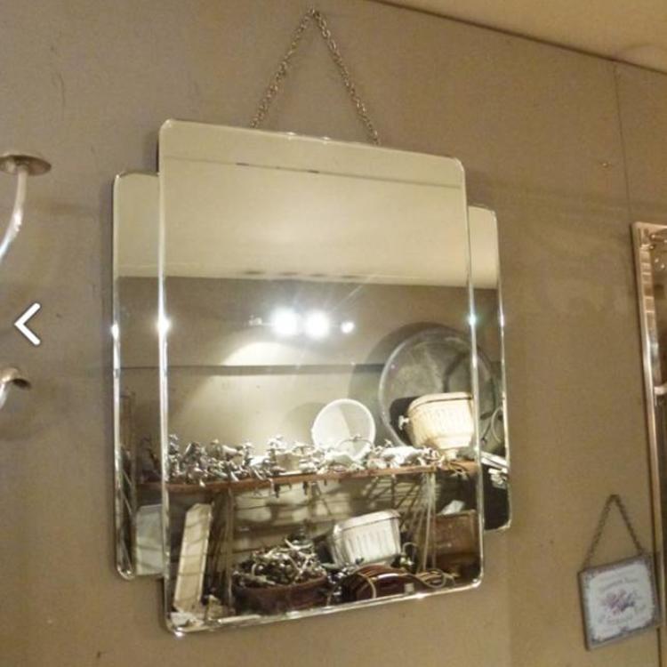 Spiegel in Deco stijl d'Eau