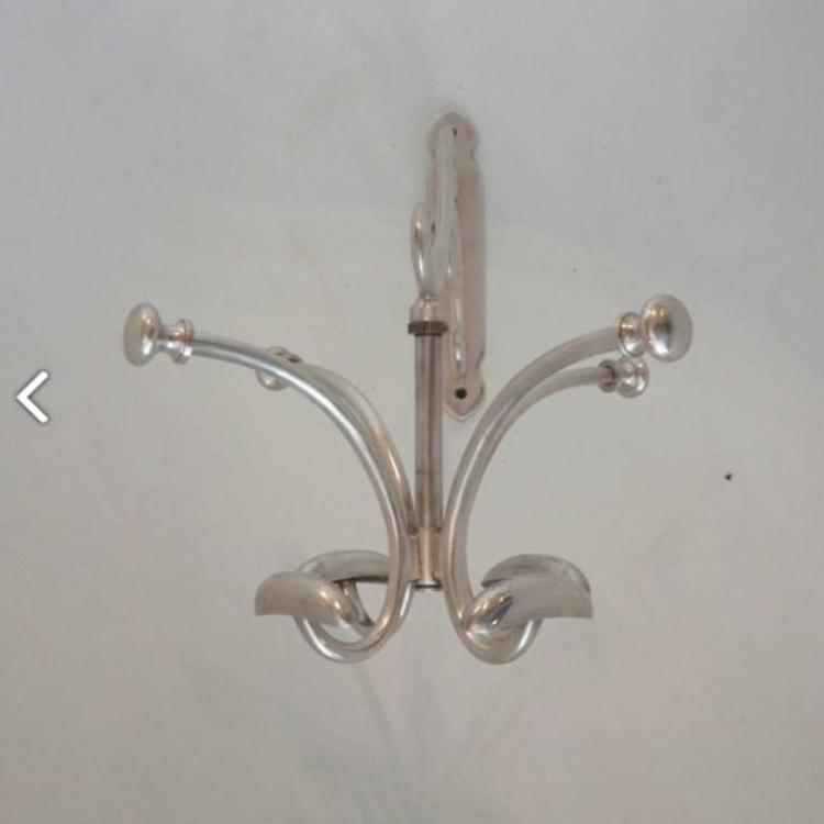 Rotating Wall Hook In Art Nouveau Style