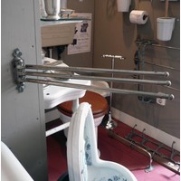 Nickel Towel Holder