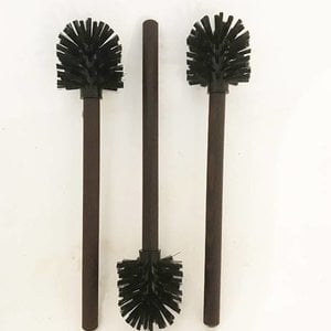 Toilet Brush with a Wooden Grip