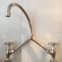 Faucet bridge model with high spout