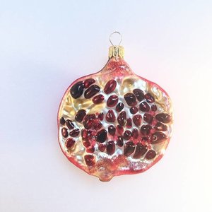 Christmas Decoration Pomegranate Half