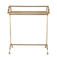 Towel rack Brass free standing