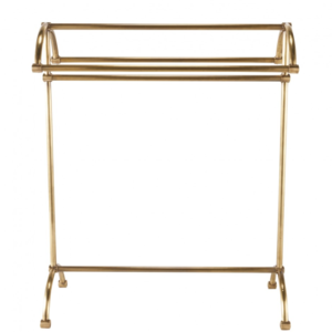 Towel rack Brass free standing - pre order for mid January