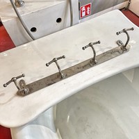 Towel holder towel rack nickel