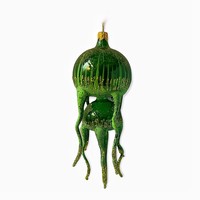 Kerstbal Medusa Kwal Groen
