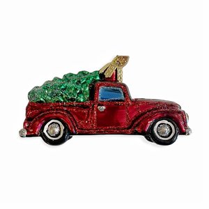 Christmas Decoration Truck with Christmas Tree
