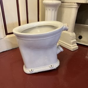 Antique wc Trent with throne seat