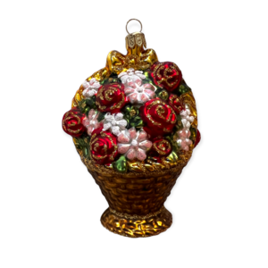 Christmas Decoration Flower Basket