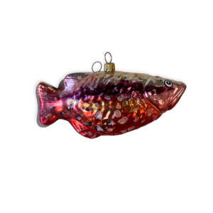 Christmas Decoration Fish Red