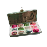 Kerstbal Doosje Macarons