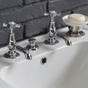 Wash basin single faucet hot & cold