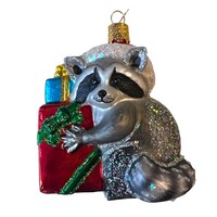 Kerstbal Wasbeer Boefje