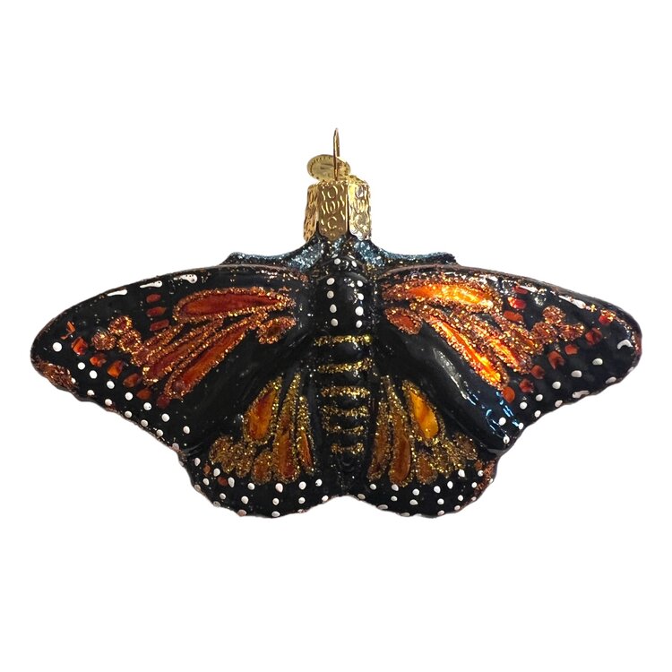 Christmas Ornament Monarch Butterfly - Affaire d'Eau