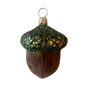 Christmas Decoration Acorn Brown