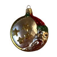 Kerstbal met Santa en Sterren