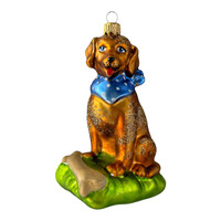 Christmas Decoration Dog with Bone