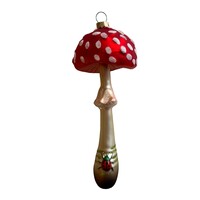 Christmas Decoration Mushroom with Ladybug