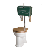 Toilet  Cast Iron Medium High Thomas Crapper