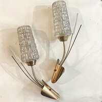 Set Mid Century wand lampjes
