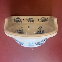 Antieke wastafel Bleu Decoree