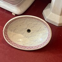 Antique oval basin Meandre