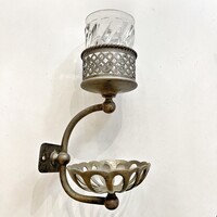 Antique tumbler an soap holder Filigrain