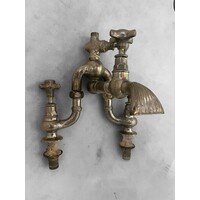 Antique bath filler Queue de Carpe