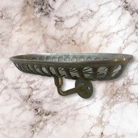 Antique soap holder Oblong