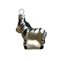 Christmas Decoration Zebra Mini