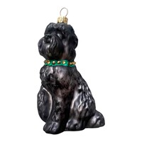 Kerstbal Grijze Poedel