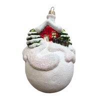 Kerstbal Sneeuwbal Huisje