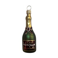 Kerstbal Champagne Klein