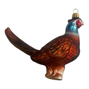 Kerstbal Fazant Hangend