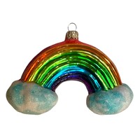 Kerstbal Regenboog