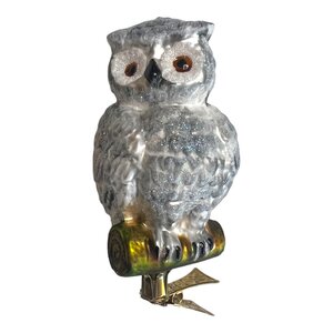Christmas Decoration Clip Large Owl