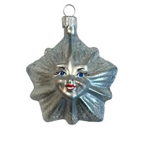 Christmas Decoration Winking Star Silver