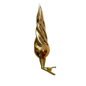 Christmas Clip Swirl Gold