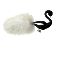 Bird Clip Black Stork