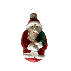 Kerstbal Klassieke Santa