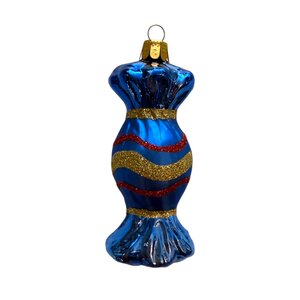 Christmas Decoration Candy Blue