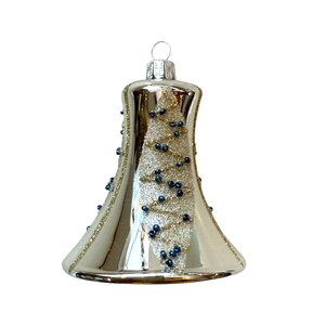 Christmas Decoration Large Silver Bell