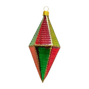 Kerstbal Trapezium Transparant