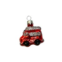 Christmas Decoration Fire Truck Mini