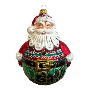 Kerstbal Bolle Santa