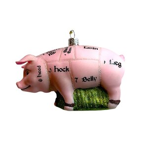 Christmas Decoration Market Pig